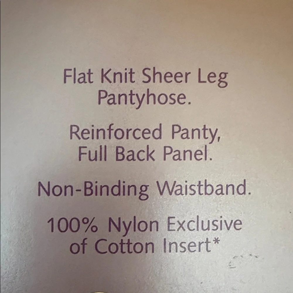Gloria Vanderbilt sheer sandalfoot